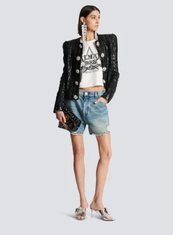 Women Balmain Western Tank Top