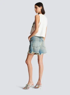Women Balmain Western Tank Top