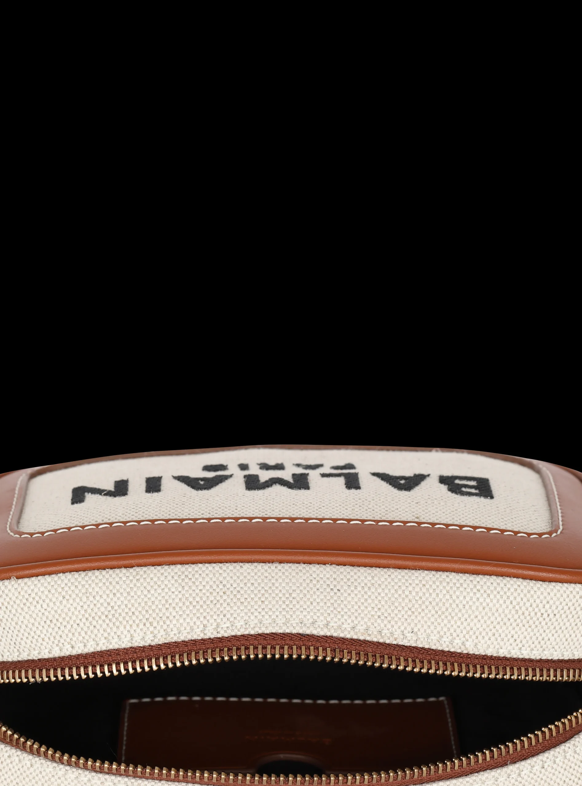 Women Balmain B-Army Canvas And Leather Clutch