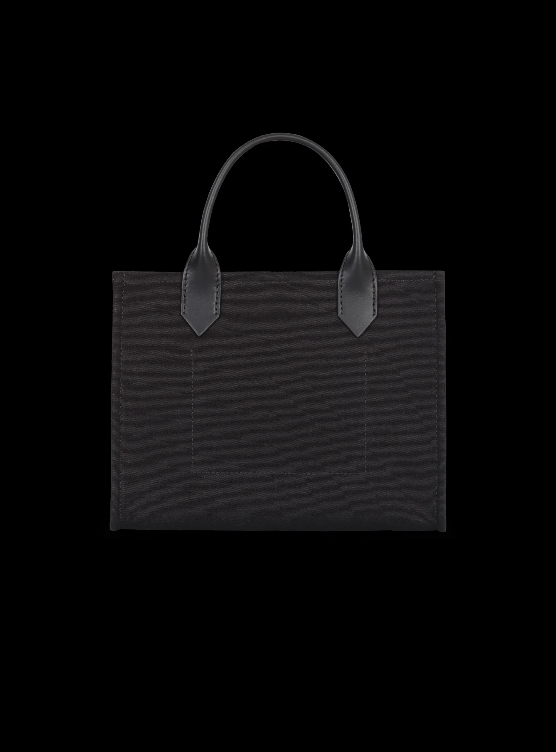 Women Balmain B-Army Canvas And Leather Tote Bag