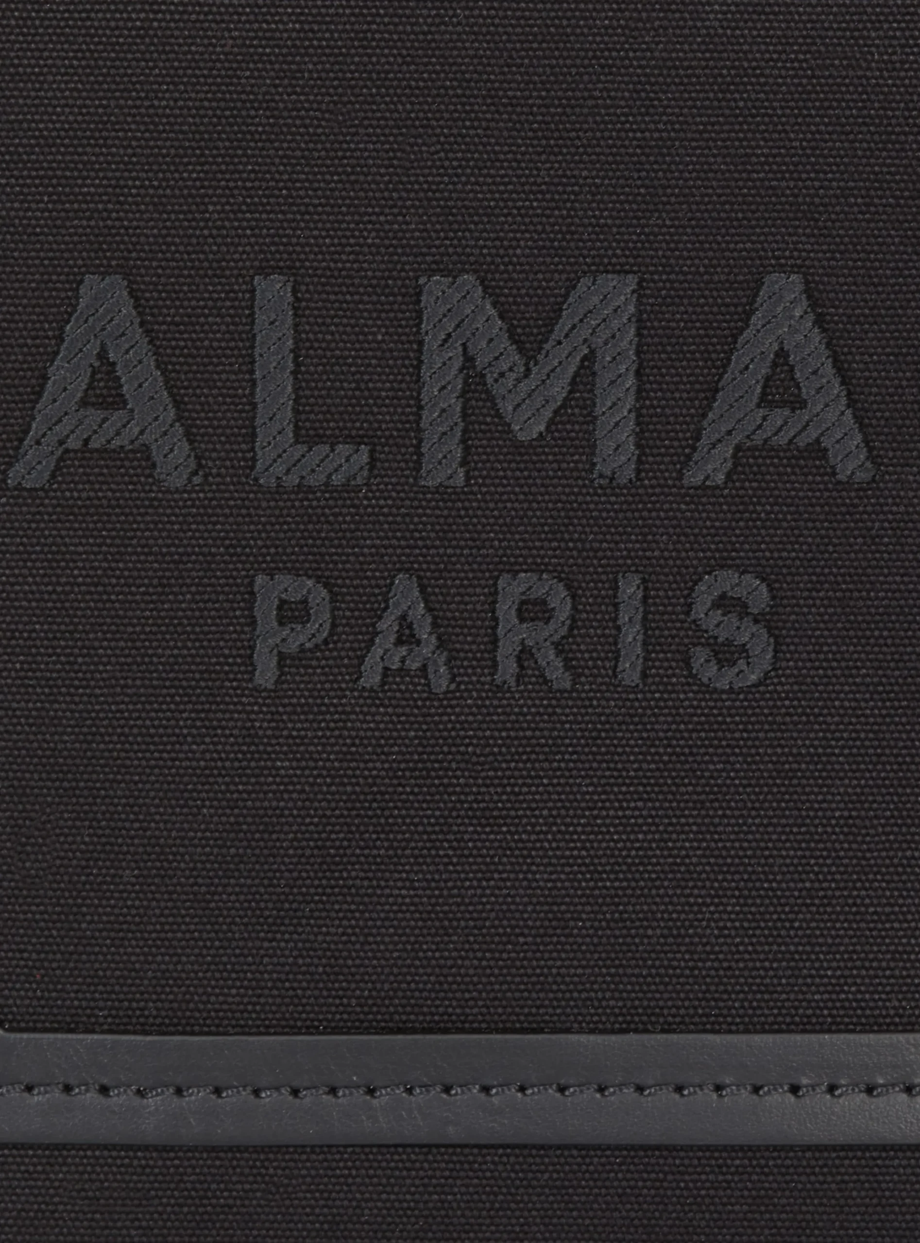Women Balmain B-Army Canvas And Leather Tote Bag