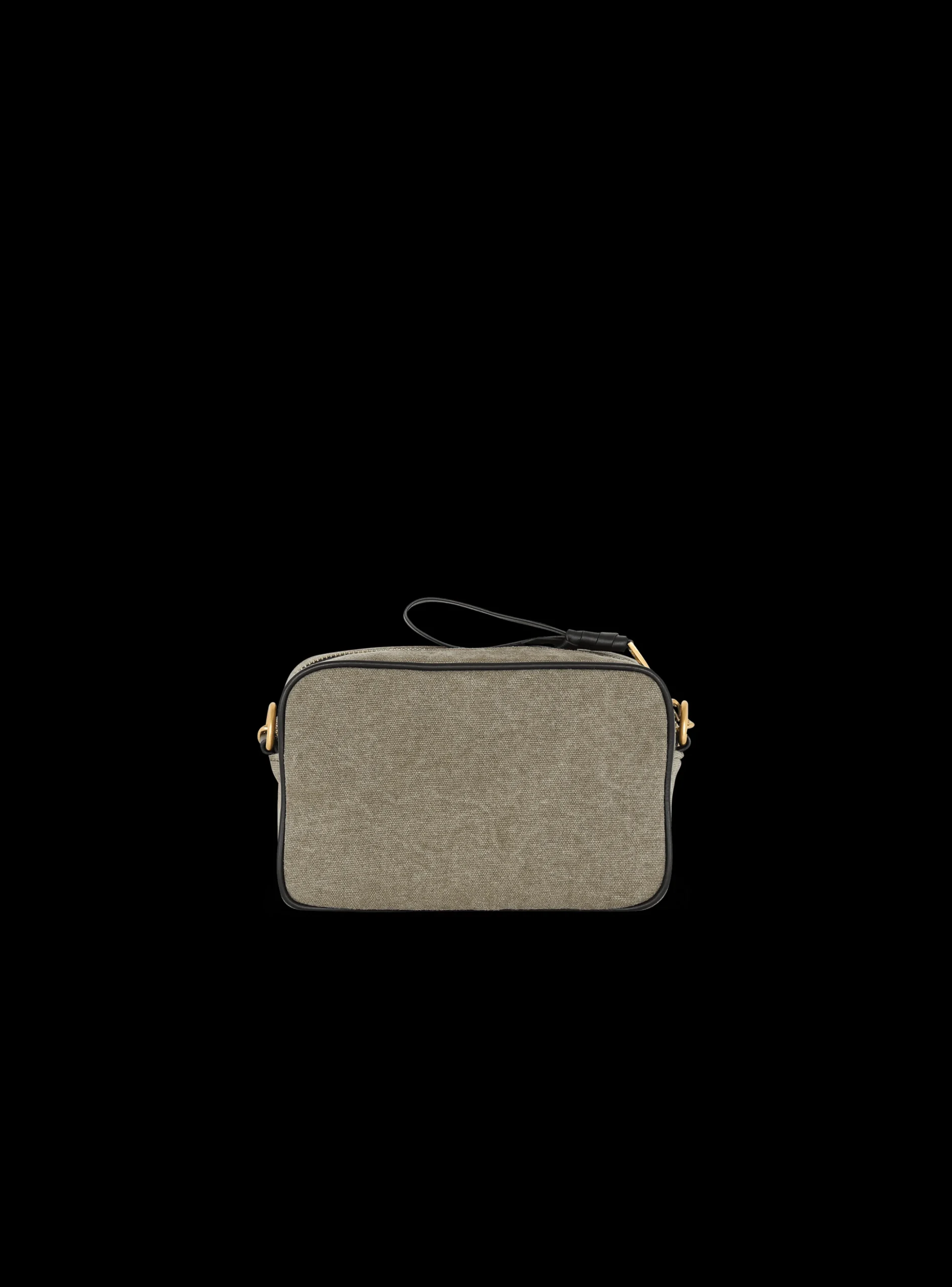 Women Balmain B-Army Canvas And Leather Clutch