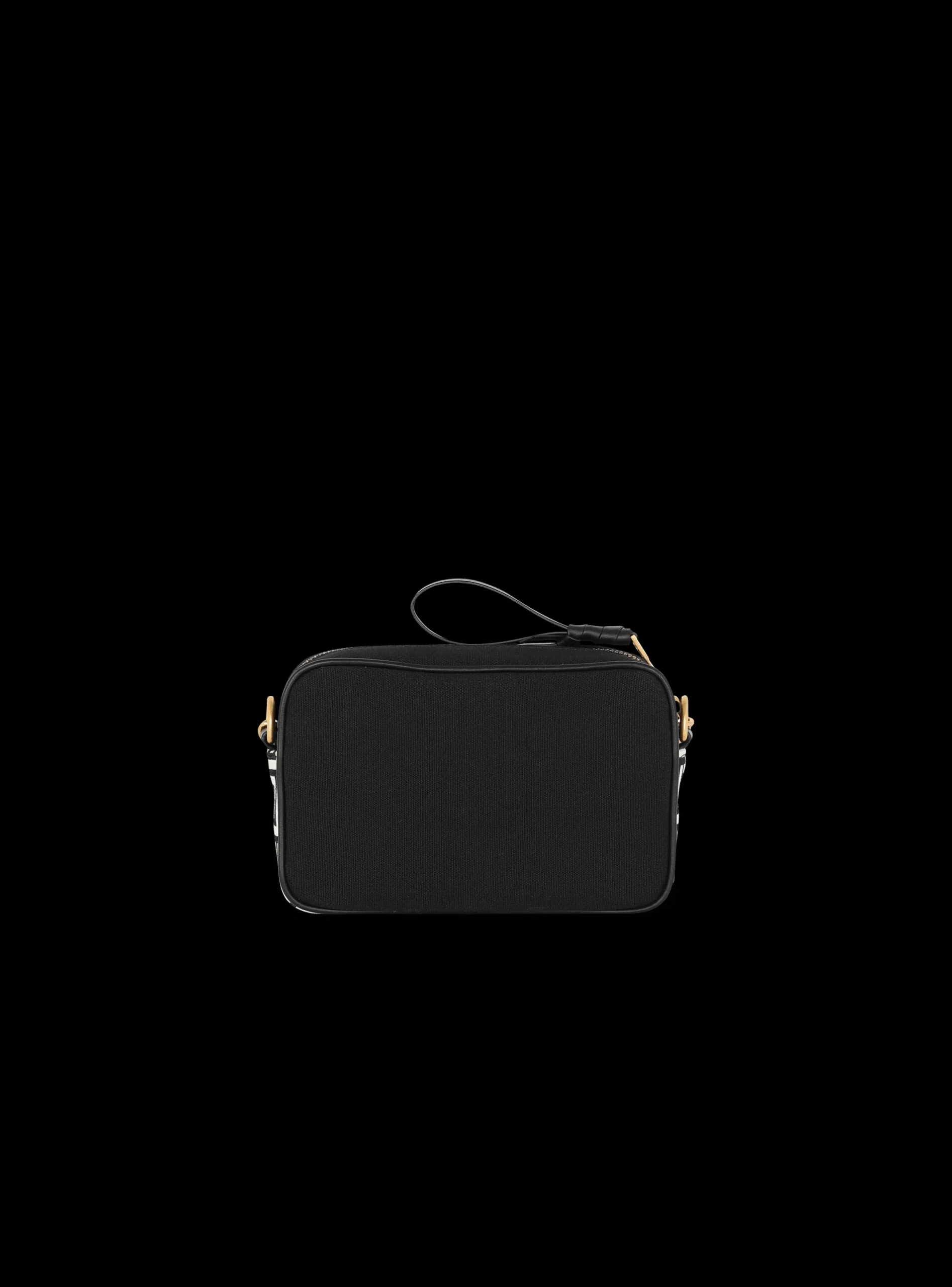 Women Balmain B-Army Canvas And Leather Clutch