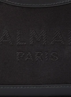 Women Balmain B-Army Canvas And Leather Handbag