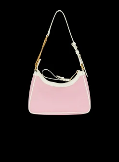 Balmain B-Army Canvas Bag With Leather Inserts