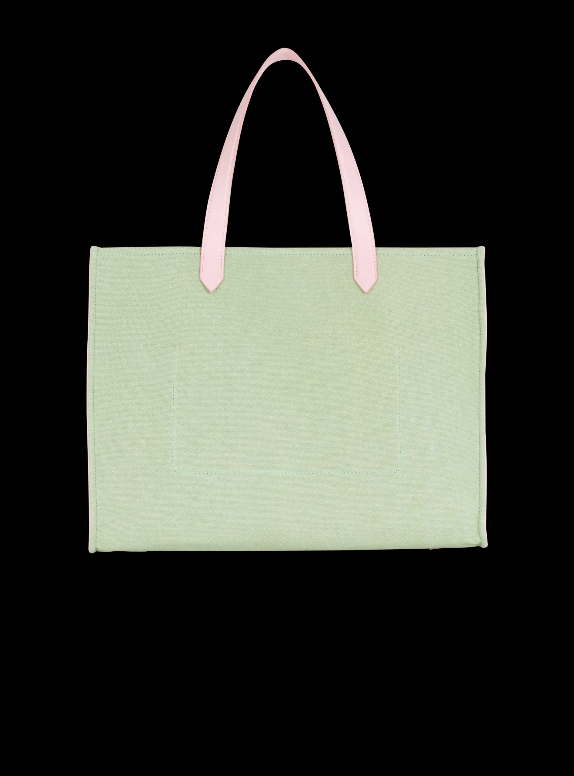 Women Balmain B-Army Medium Canvas And Leather Tote Bag