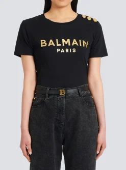 Women Balmain B-Belt In Leather