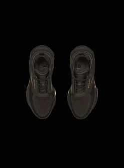 Balmain B-Bold Trainers In Leather And Suede