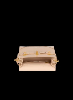Women Balmain B-Buzz 23 Bag In Crocodile-embossed Calfskin