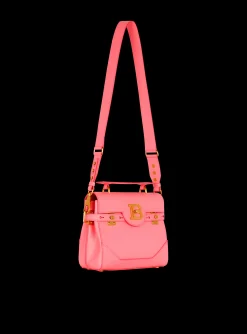 Women Balmain B-Buzz 23 Grained Leather Bag