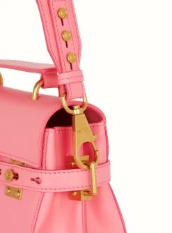 Women Balmain B-Buzz 23 Grained Leather Bag