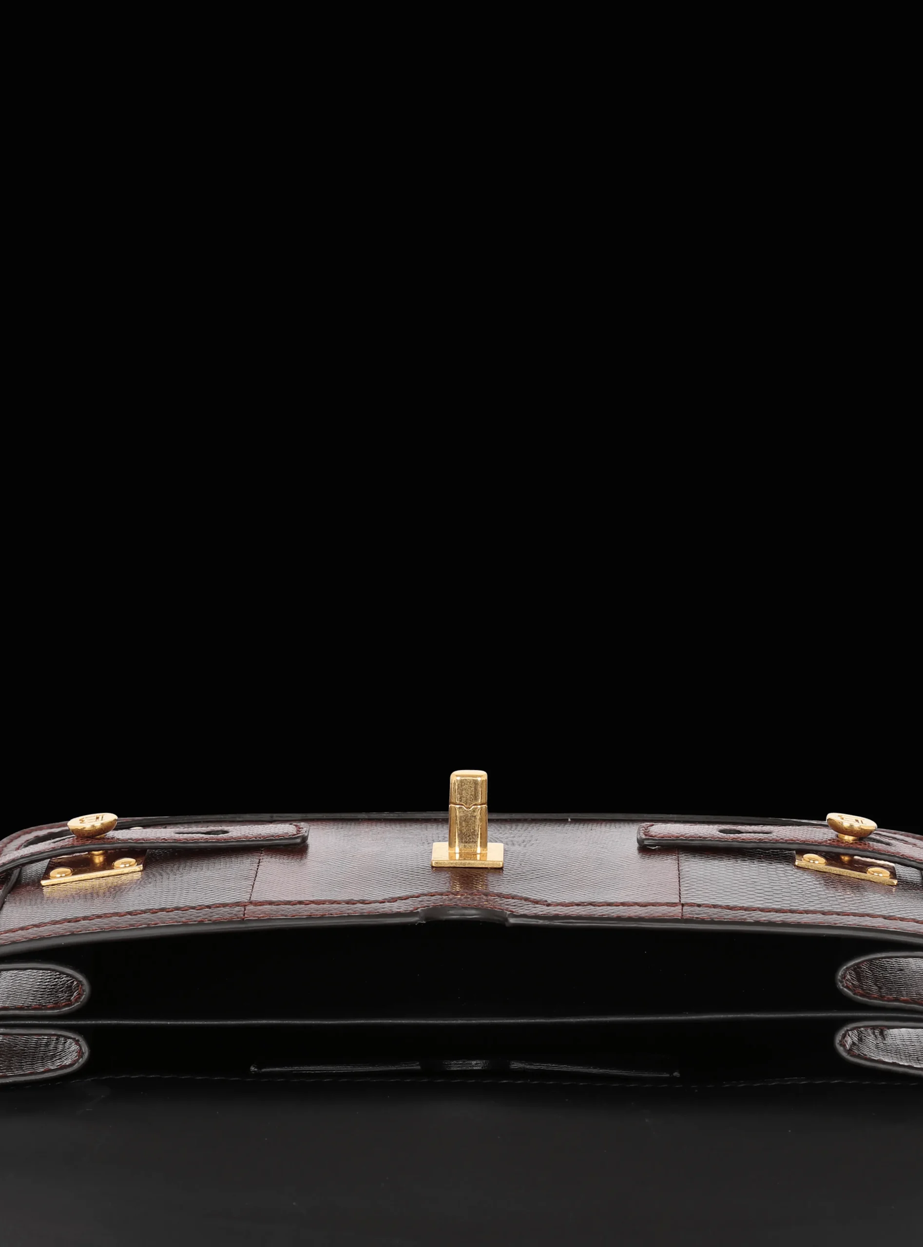 Women Balmain B-Buzz 24 Karung Leather Bag
