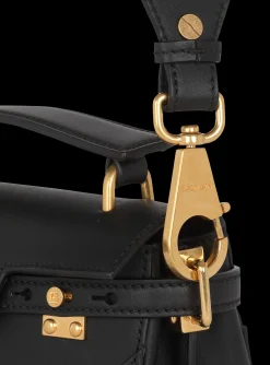 Women Balmain B-Buzz 19 Leather Bag