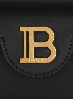 Women Balmain B-Buzz 19 Leather Bag