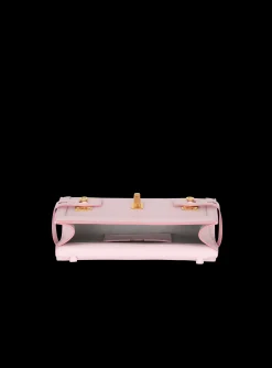 Women Balmain B-Buzz 23 Leather Clutch