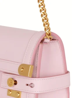 Women Balmain B-Buzz 23 Leather Clutch