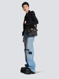 Women Balmain B-Buzz 23 Quilted Leather Bag