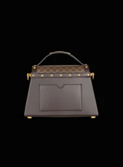 Women Balmain B-Buzz Dynasty Bag In Mini Monogram Canvas