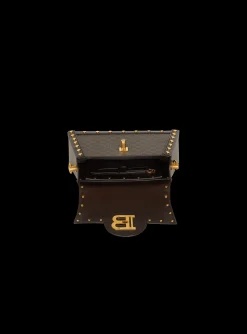 Women Balmain B-Buzz Dynasty Bag In Mini Monogram Canvas