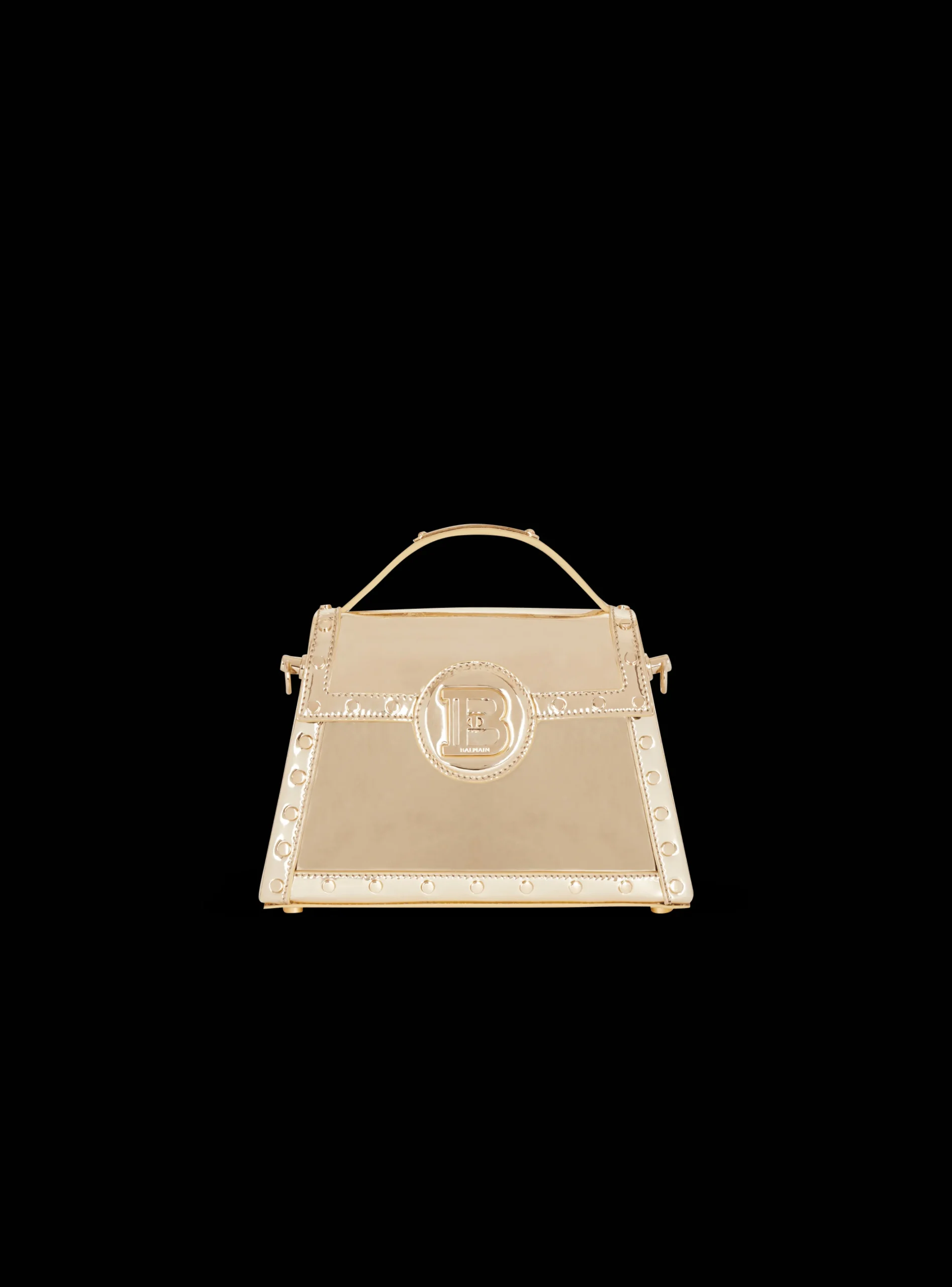 Women Balmain B-Buzz Dynasty Bag In Patent Leather