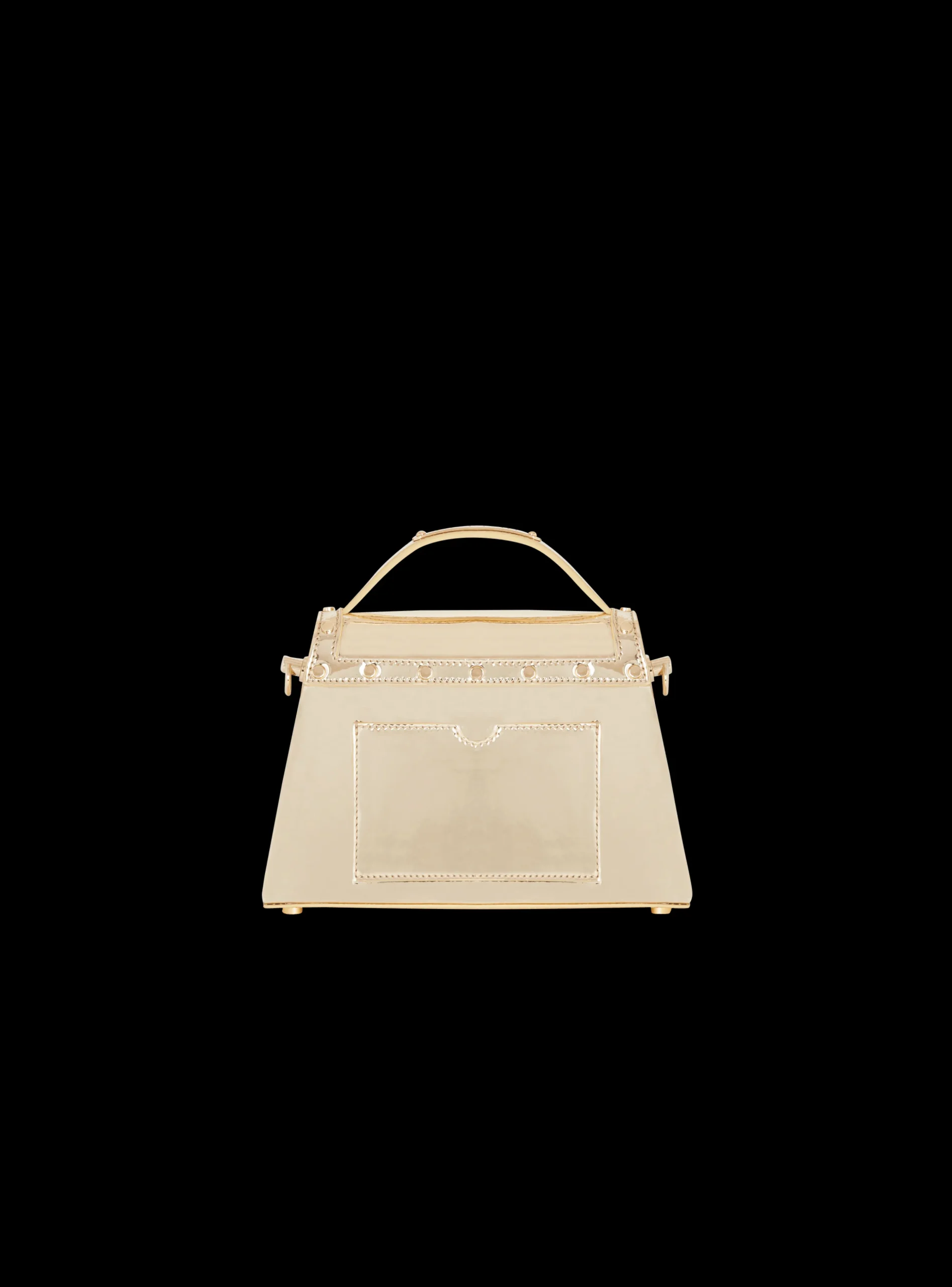 Women Balmain B-Buzz Dynasty Bag In Patent Leather
