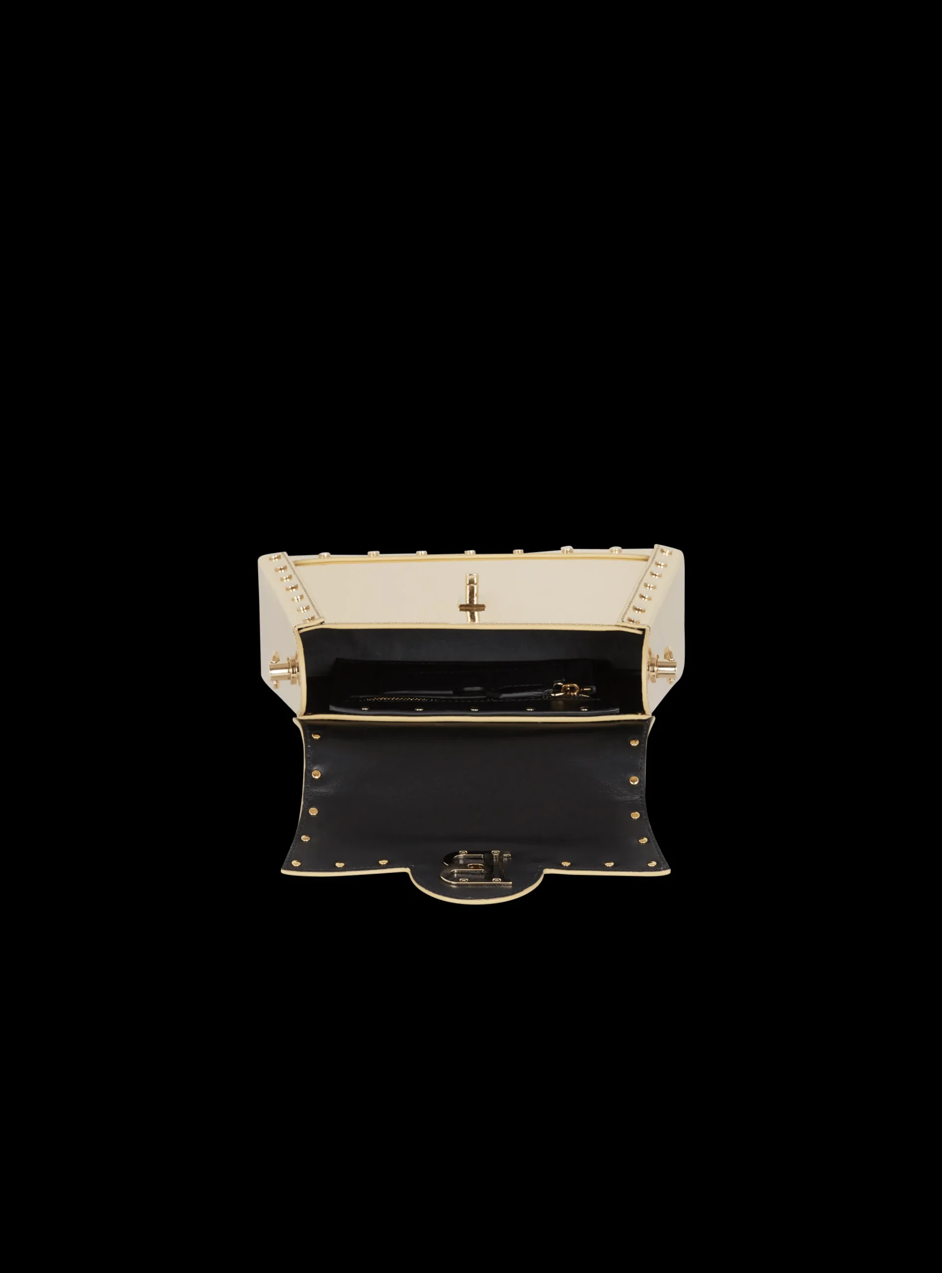 Women Balmain B-Buzz Dynasty Bag In Patent Leather