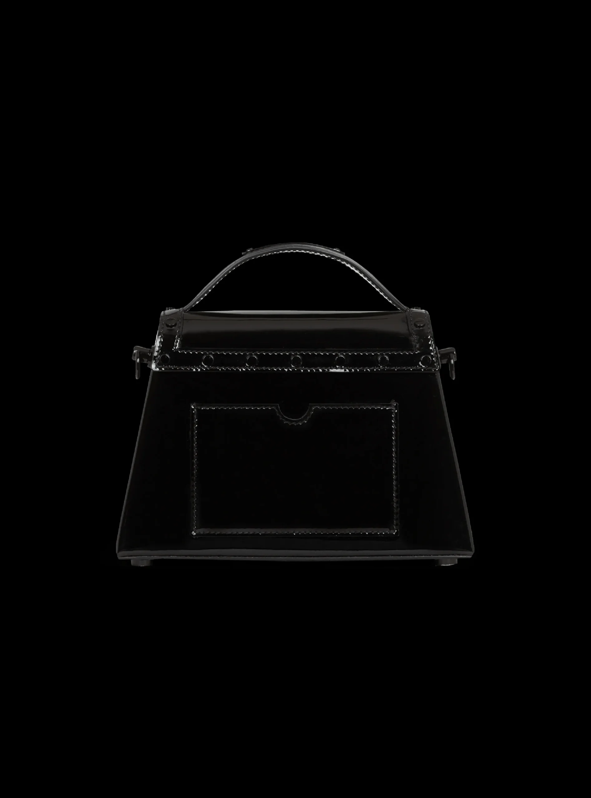 Women Balmain B-Buzz Dynasty Bag In Patent Leather