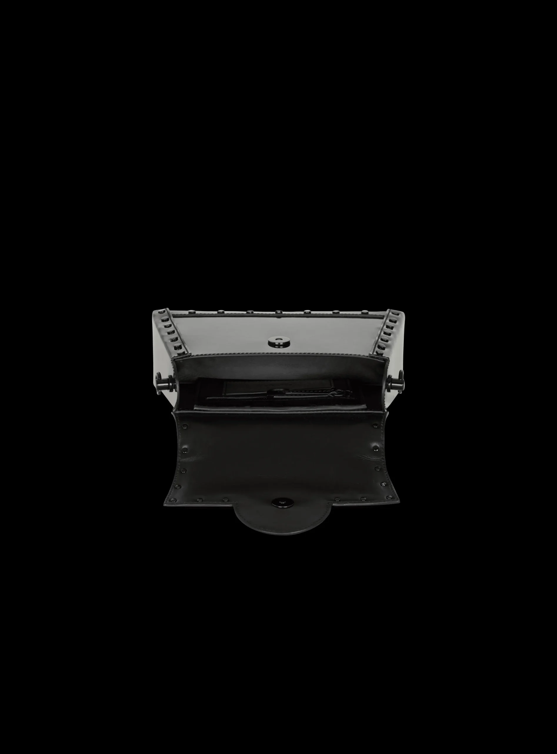 Women Balmain B-Buzz Dynasty Bag In Patent Leather
