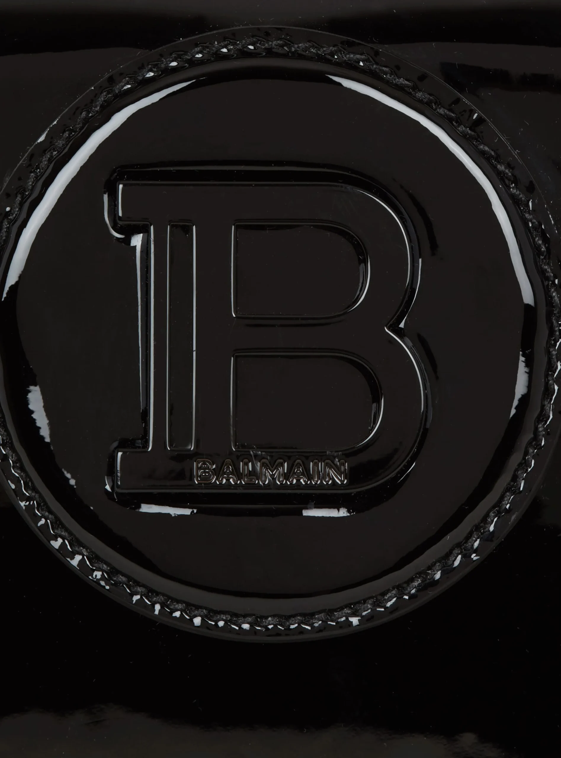 Women Balmain B-Buzz Dynasty Bag In Patent Leather