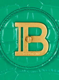 Women Balmain B-Buzz Dynasty Bag In Patent Leather