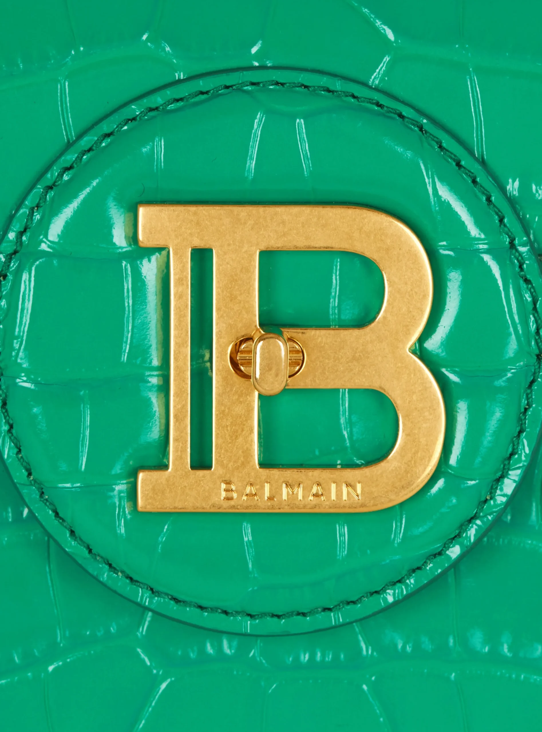 Women Balmain B-Buzz Dynasty Bag In Patent Leather