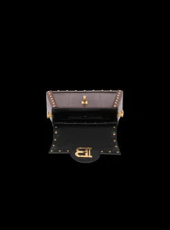 Women Balmain B-Buzz Dynasty Karung Leather Bag