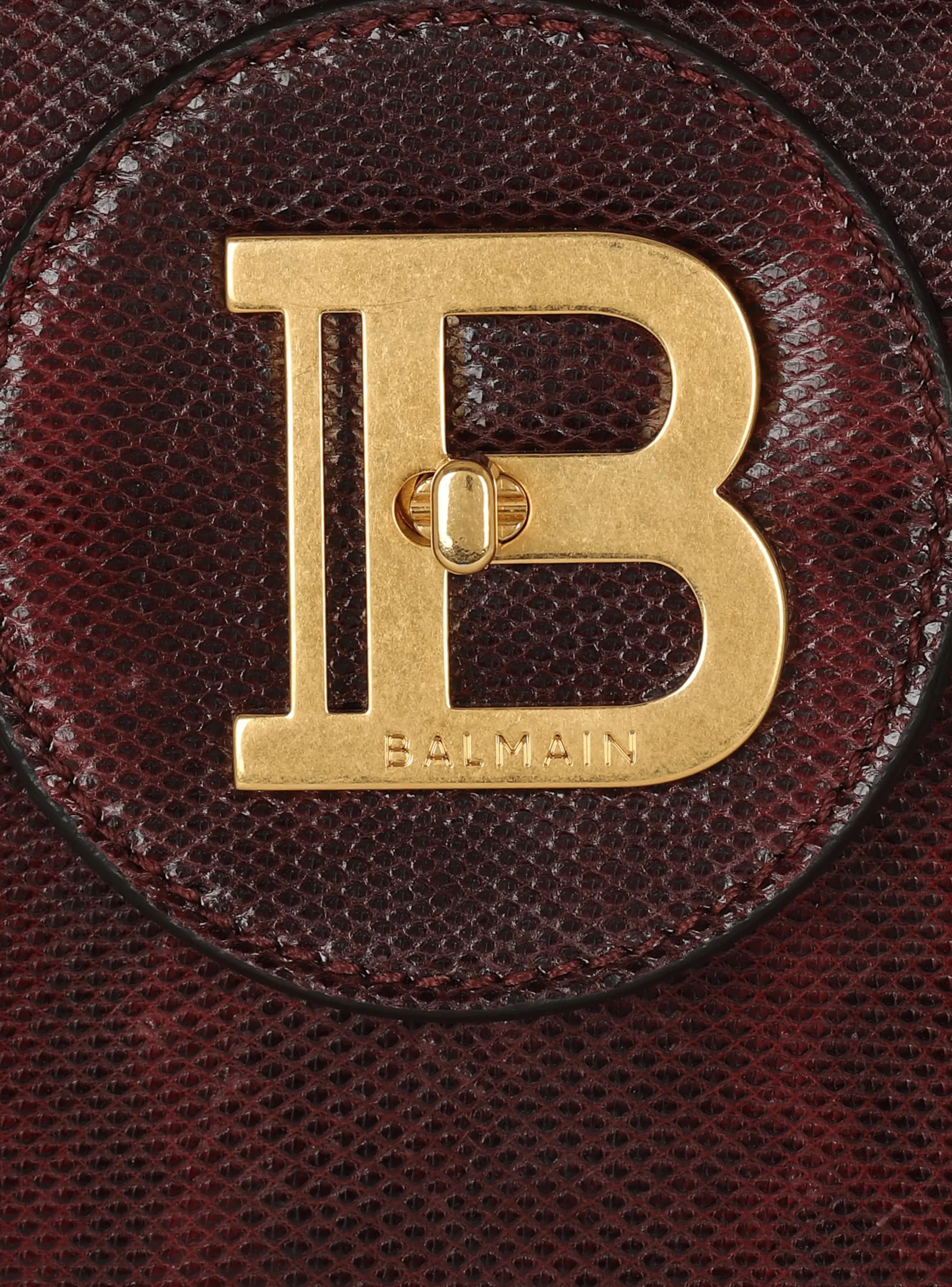 Women Balmain B-Buzz Dynasty Karung Leather Bag