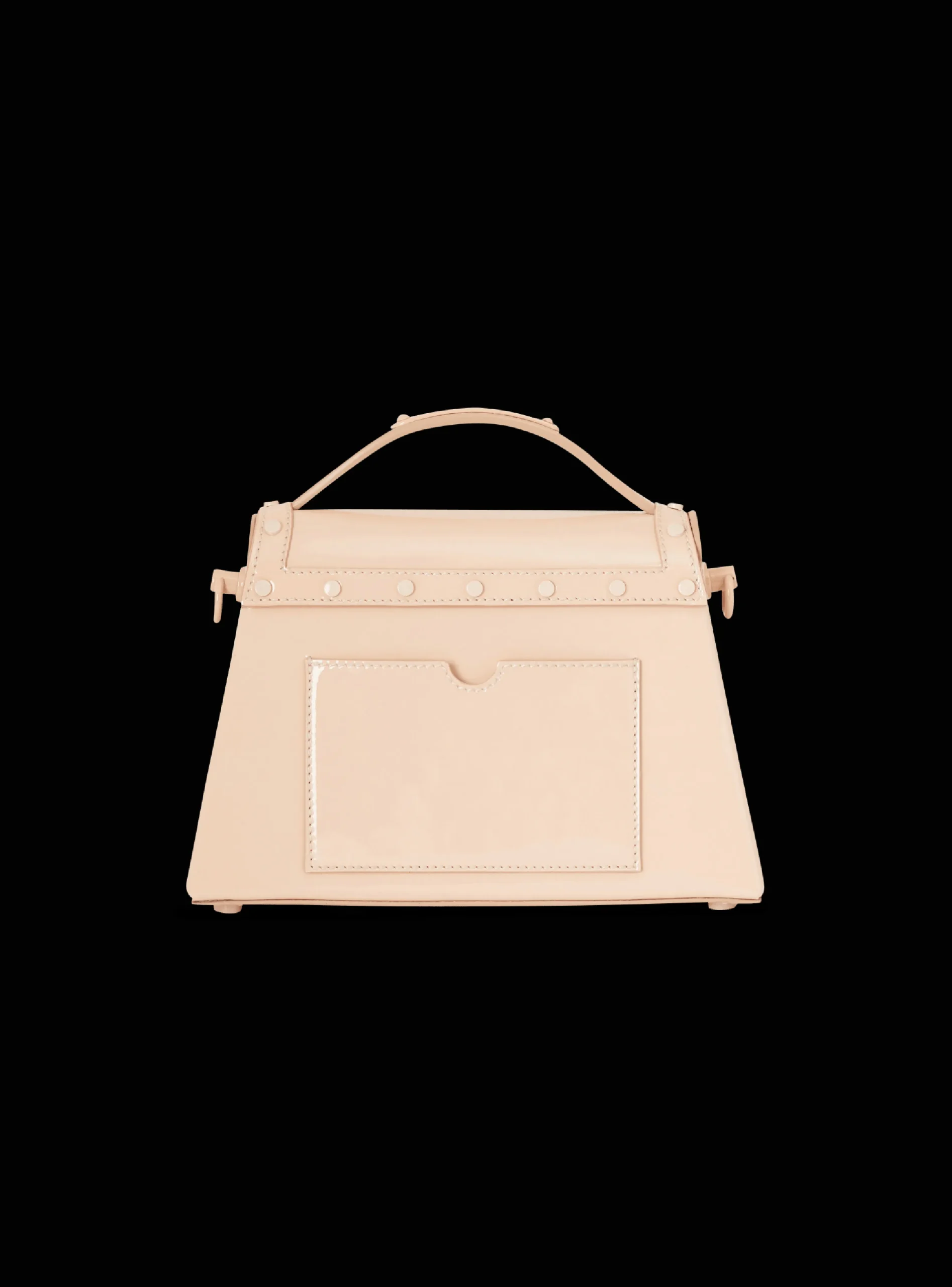 Women Balmain B-Buzz Dynasty Patent Leather Bag