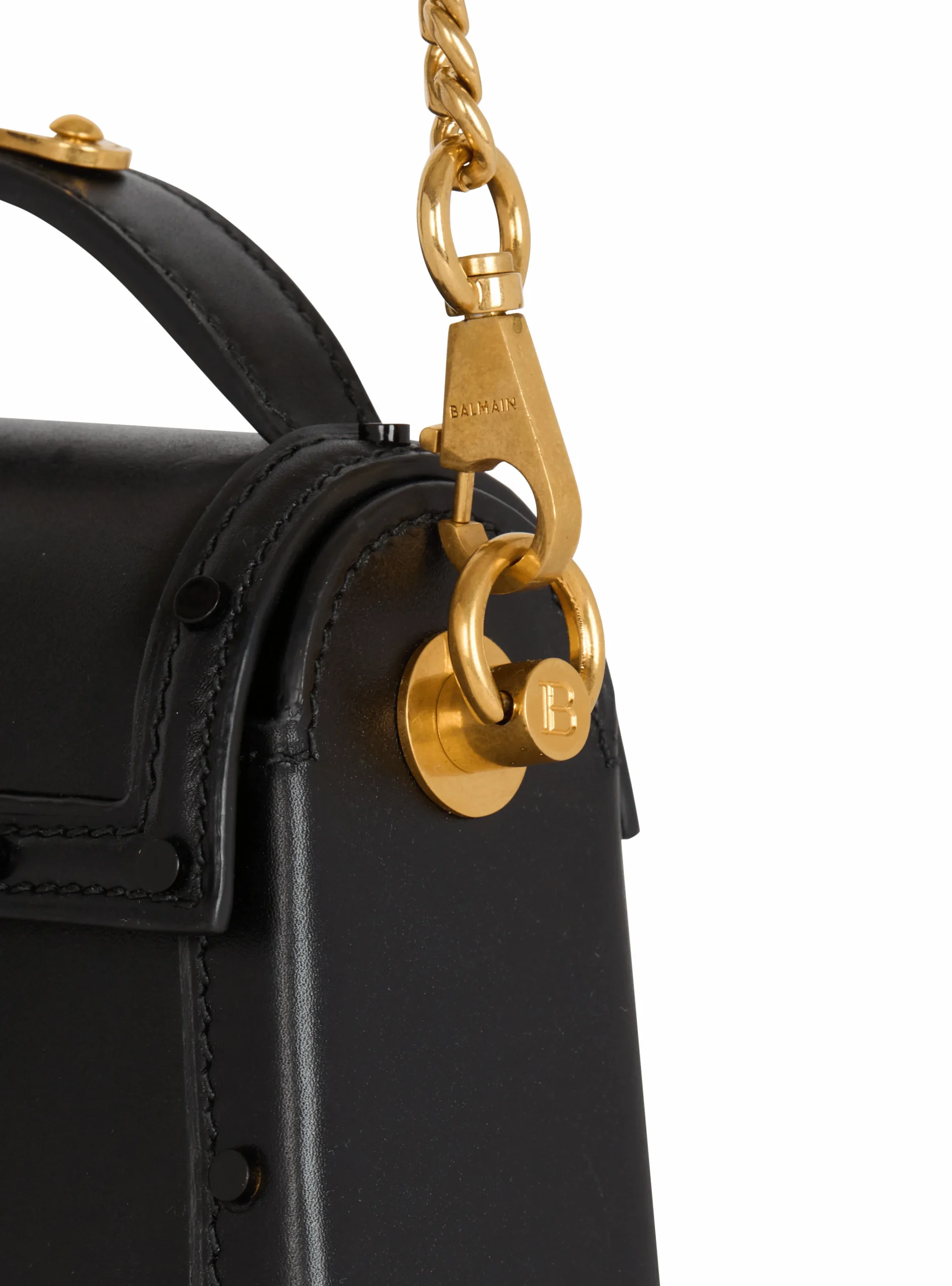 Balmain B-Buzz Dynasty Small Leather Bag