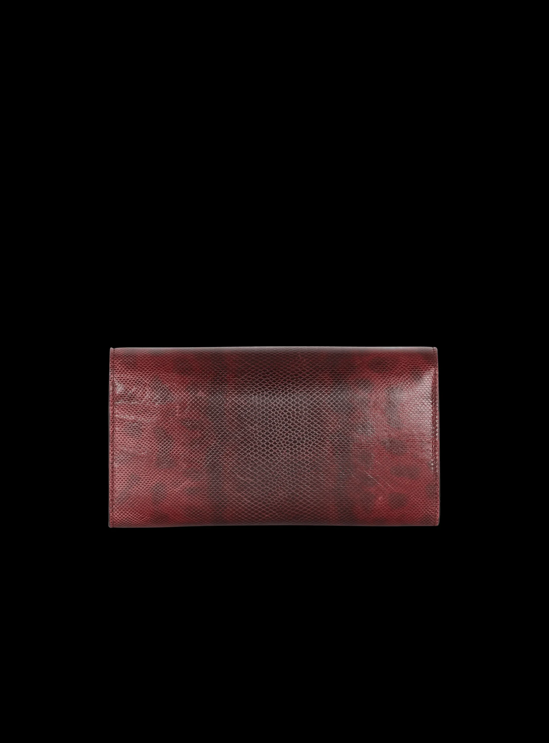 Women Balmain B-Buzz Karung Leather Wallet