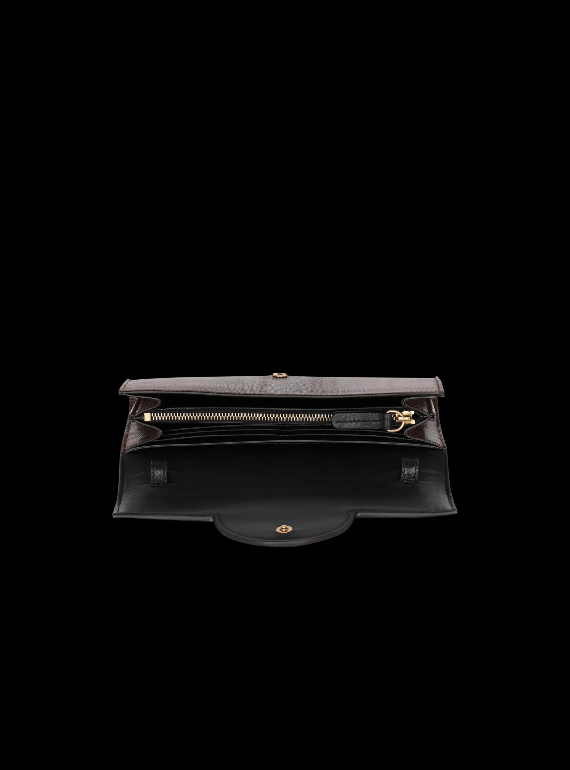 Women Balmain B-Buzz Karung Leather Wallet