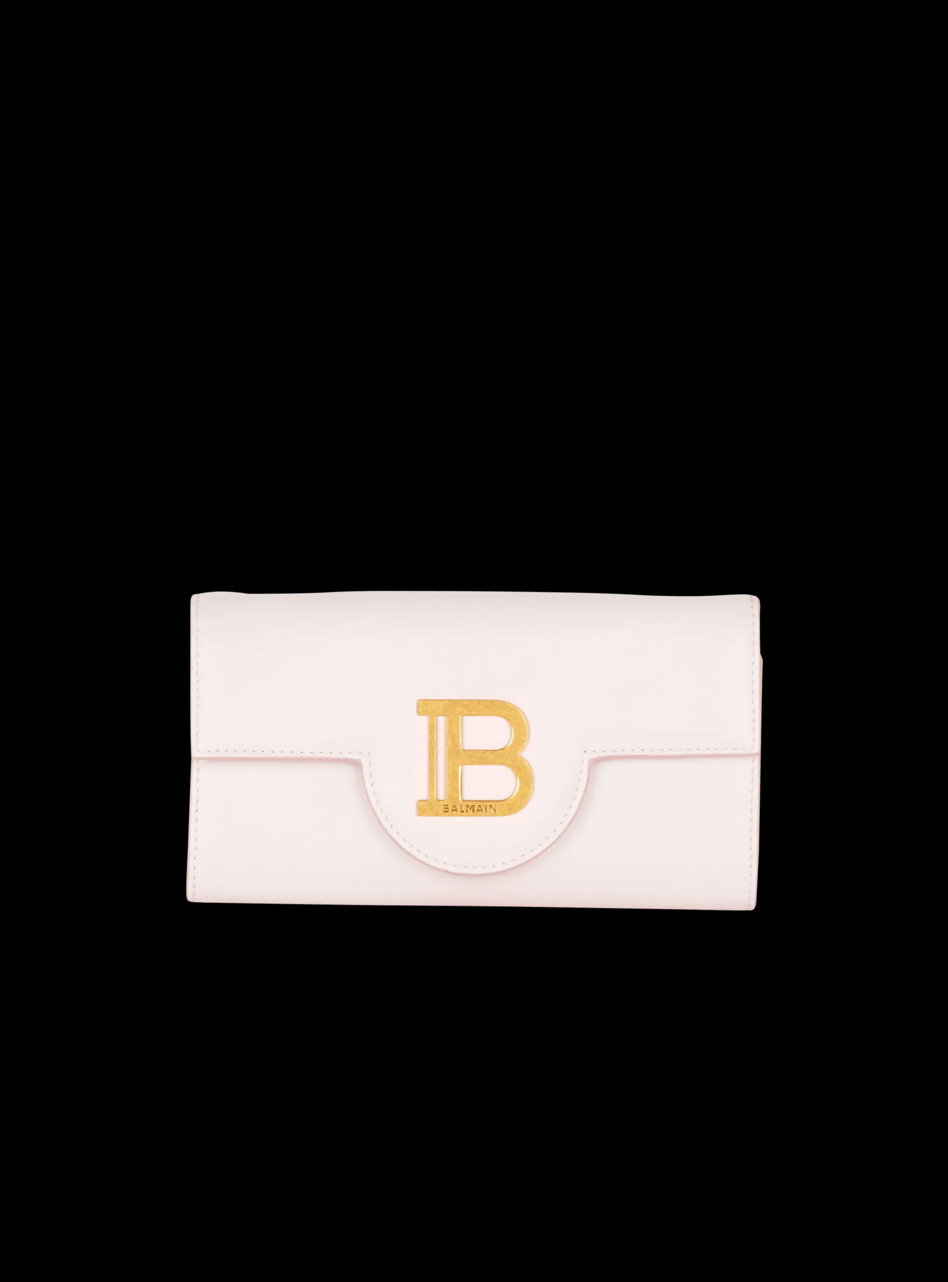 Women Balmain B-Buzz Leather Wallet