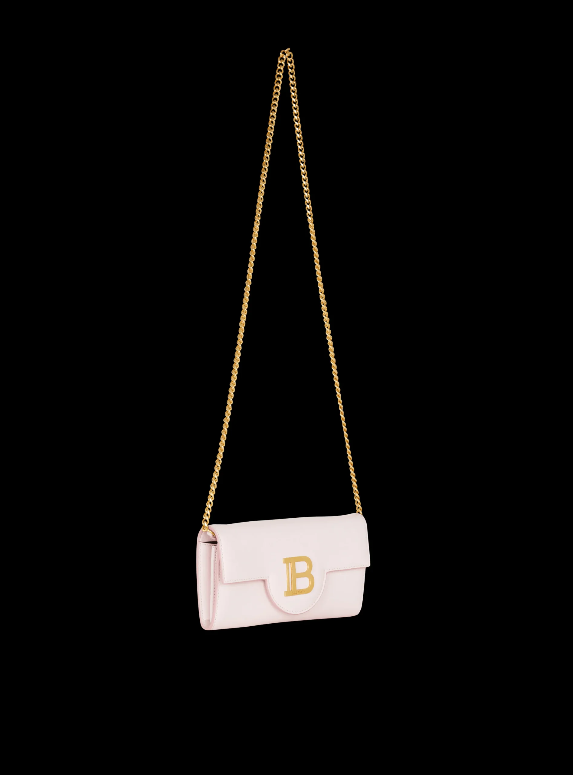 Women Balmain B-Buzz Leather Wallet