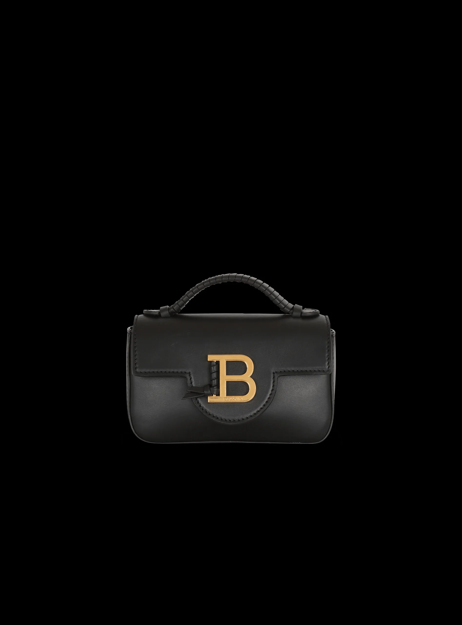 Women Balmain B-Buzz Mini Leather Bag