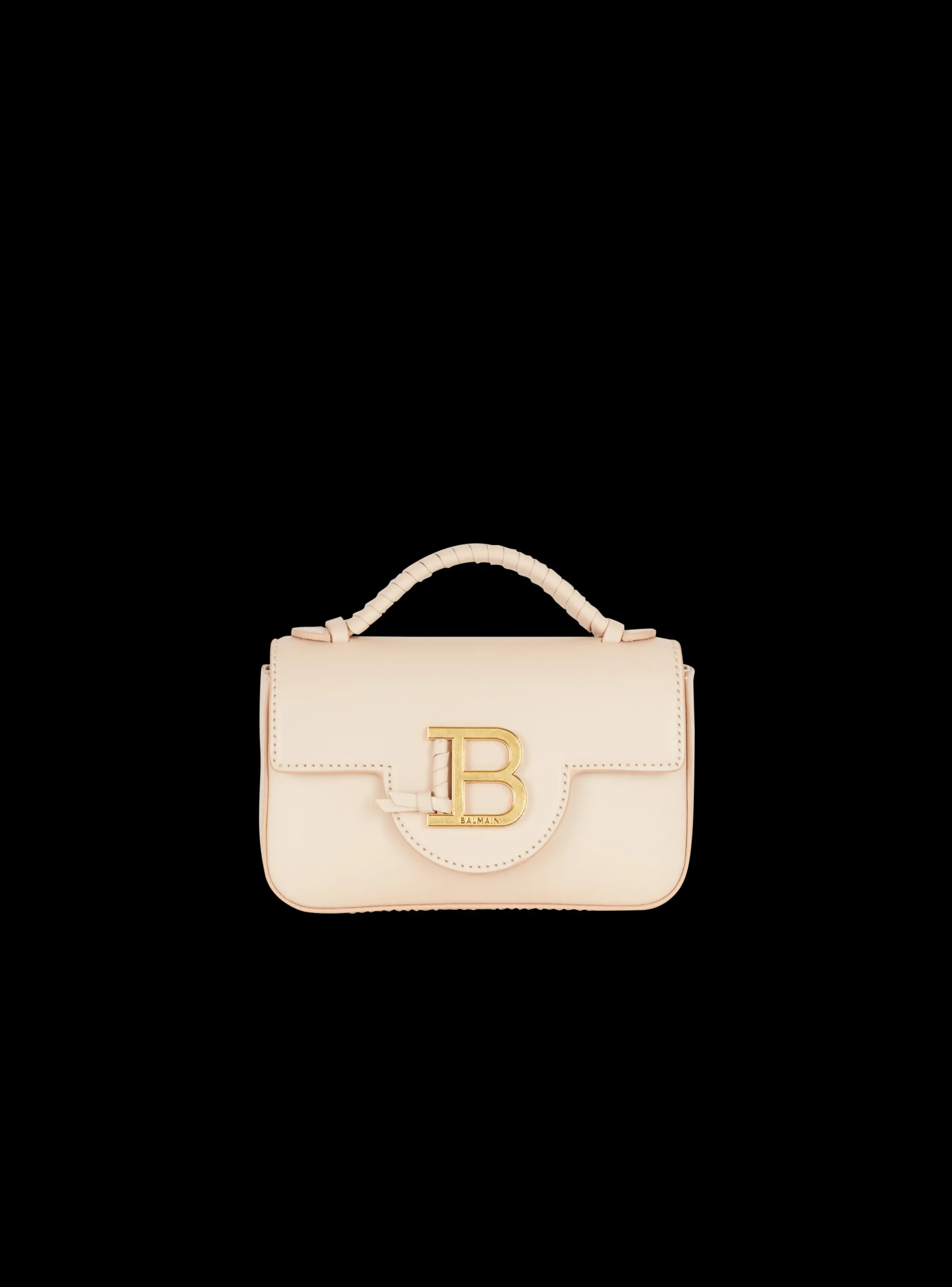 Women Balmain B-Buzz Mini Leather Bag