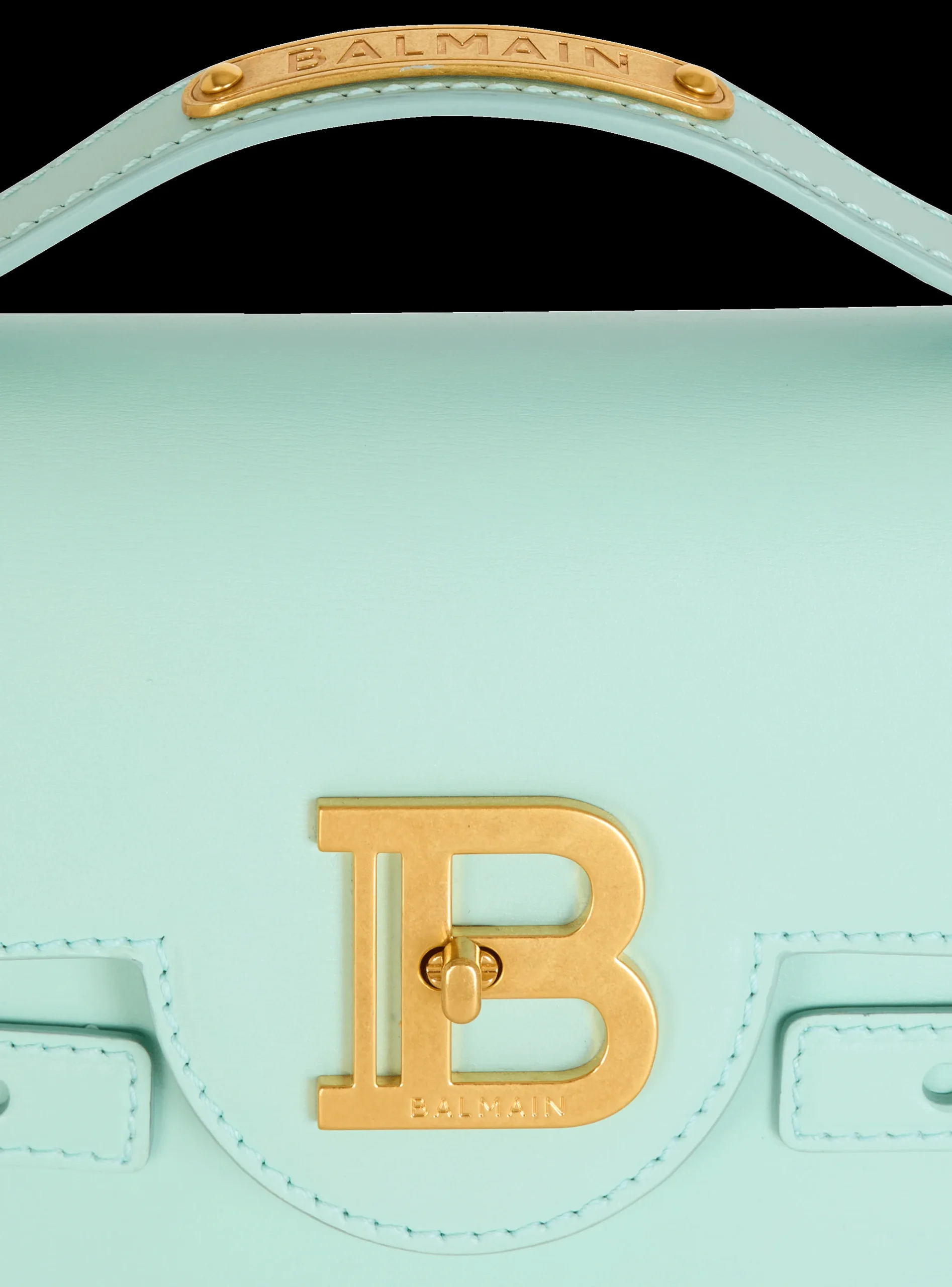 Women Balmain B-Buzz Shoulder 24 Calfskin Bag