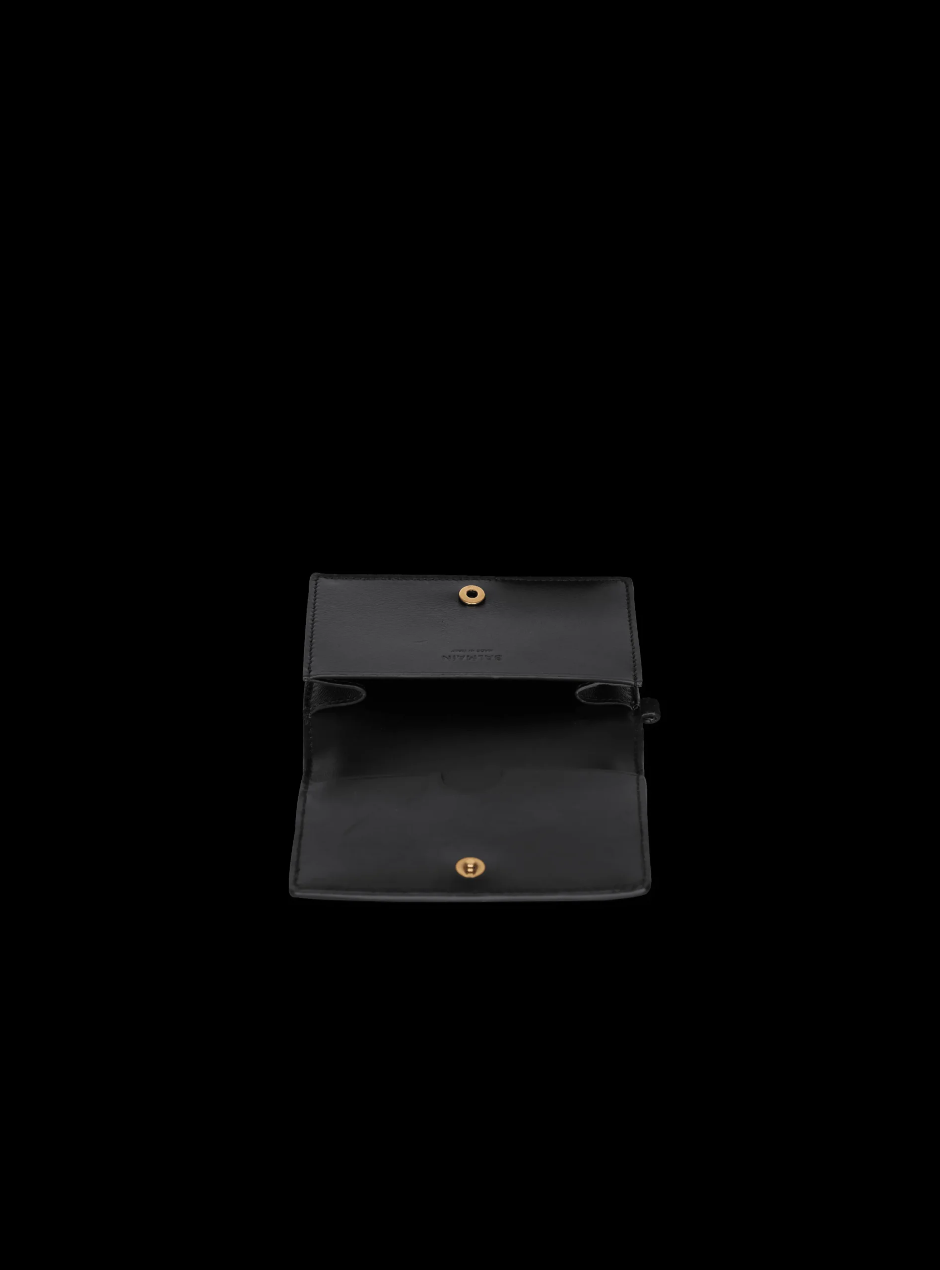 Women Balmain B-Buzz Velvet And Pearl Card Holder