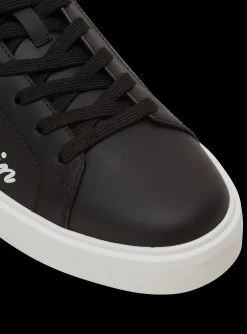 Balmain B-Court Signature Calfskin Trainers