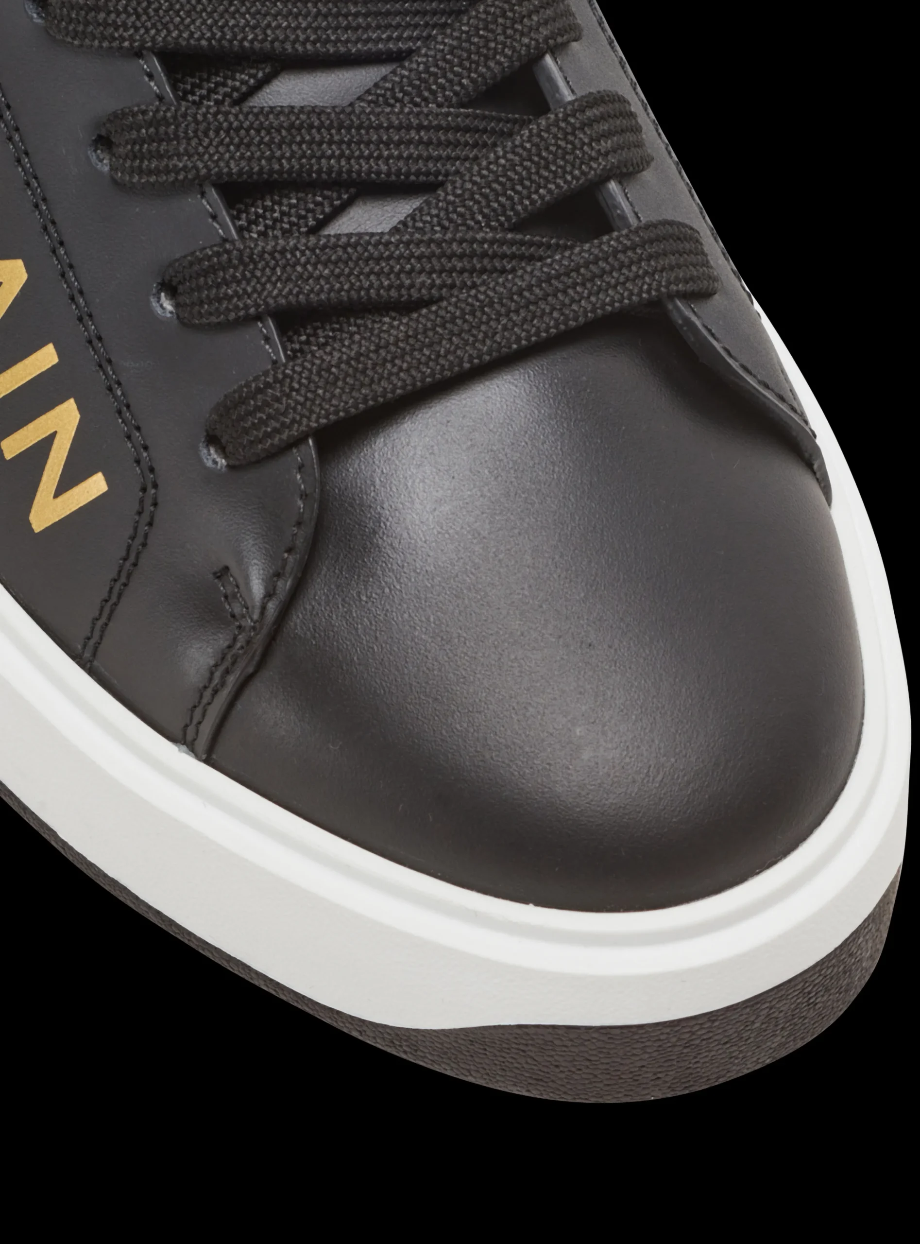 Women Balmain B-Court Leather Trainers