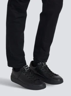 Balmain B-Court Leather Trainers