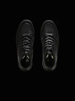 Balmain B-Court Mid-top Leather Trainers
