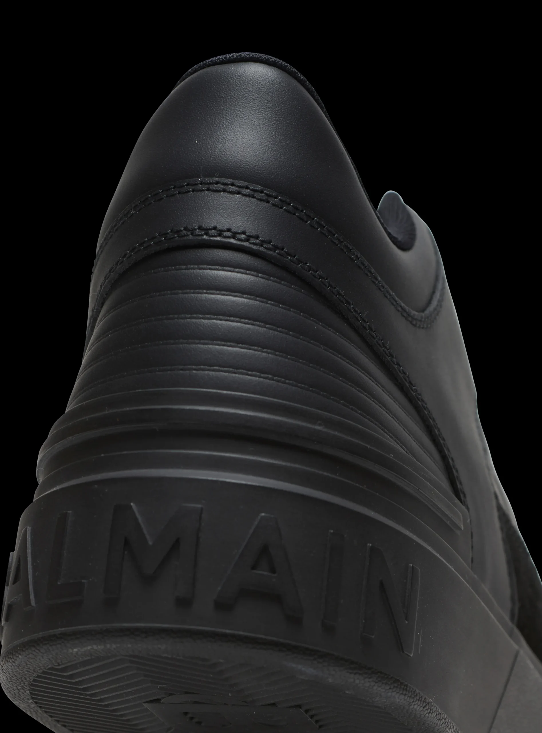 Balmain B-Court Mid-top Leather Trainers