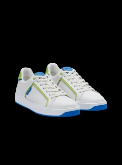 Balmain B-Court Smooth Leather Trainers