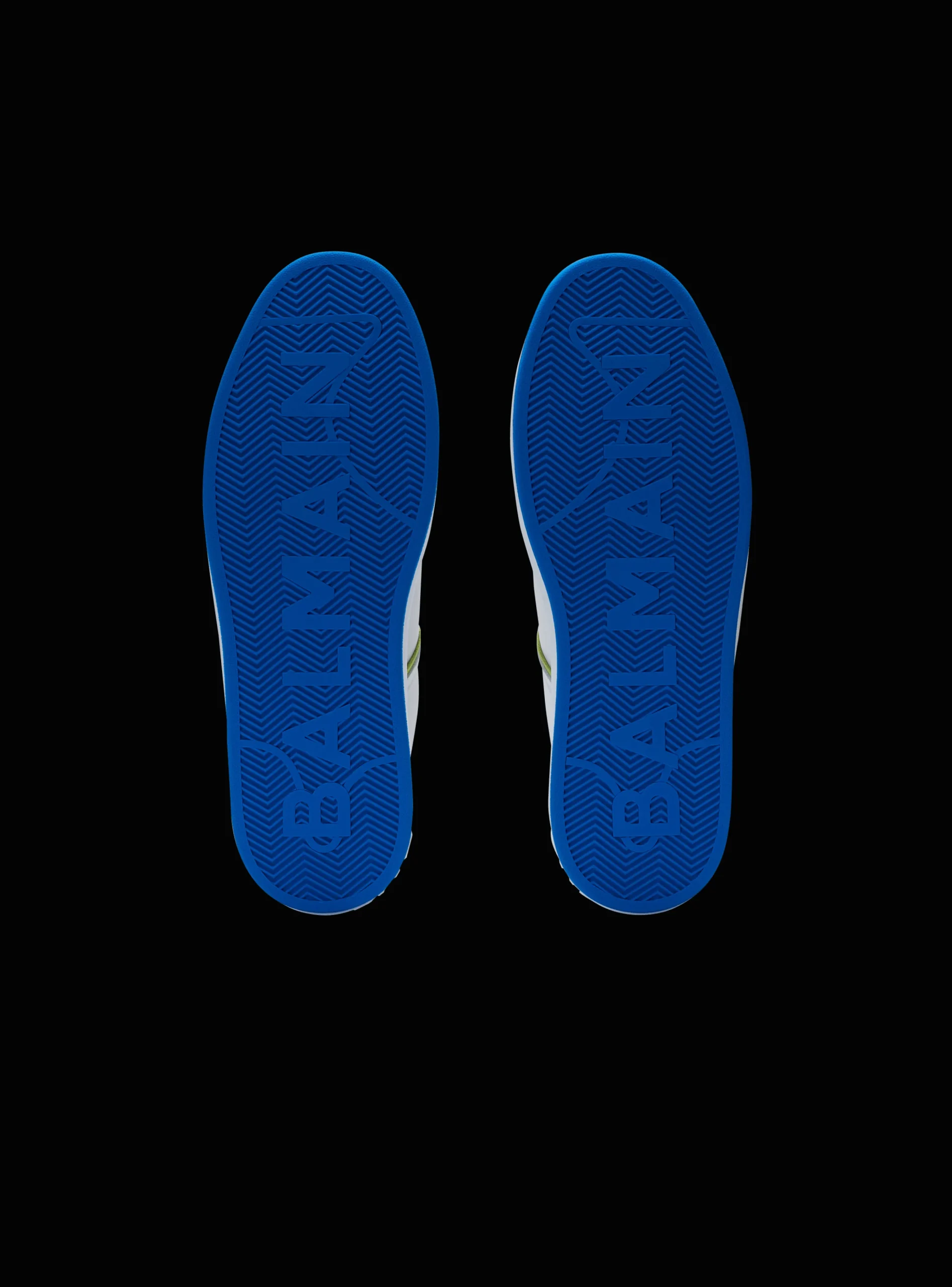 Balmain B-Court Smooth Leather Trainers